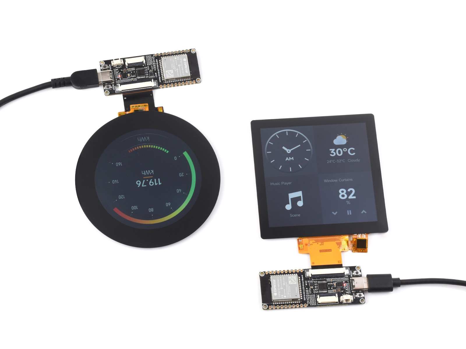 Esp32 S3 - Waveshare ESP32-S3 RGB LCD 드라이버 보드,
