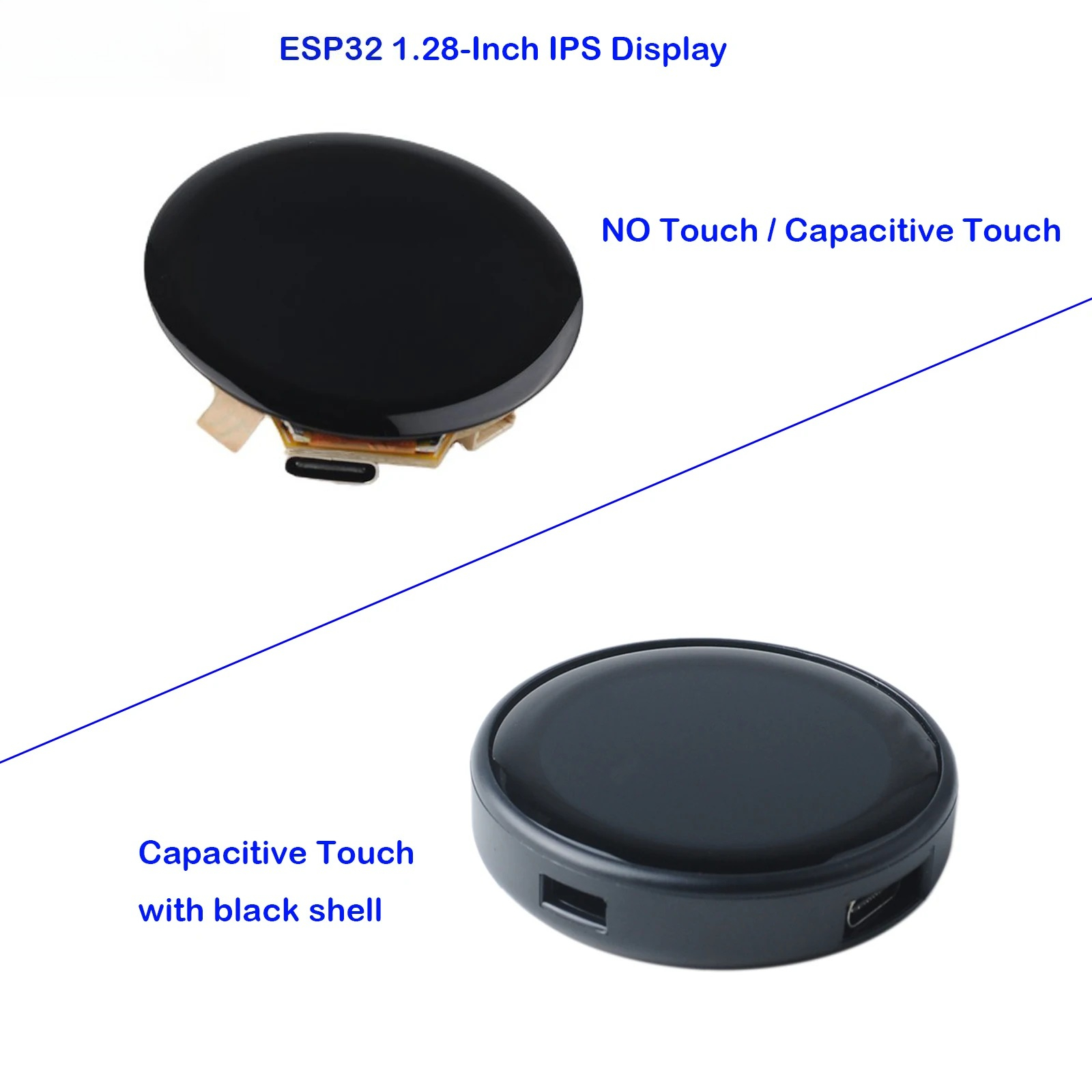 Esp32 C3 - ESP32 디스플레이 1.28인치 ESP32-C3 WiFi+BLE TFT