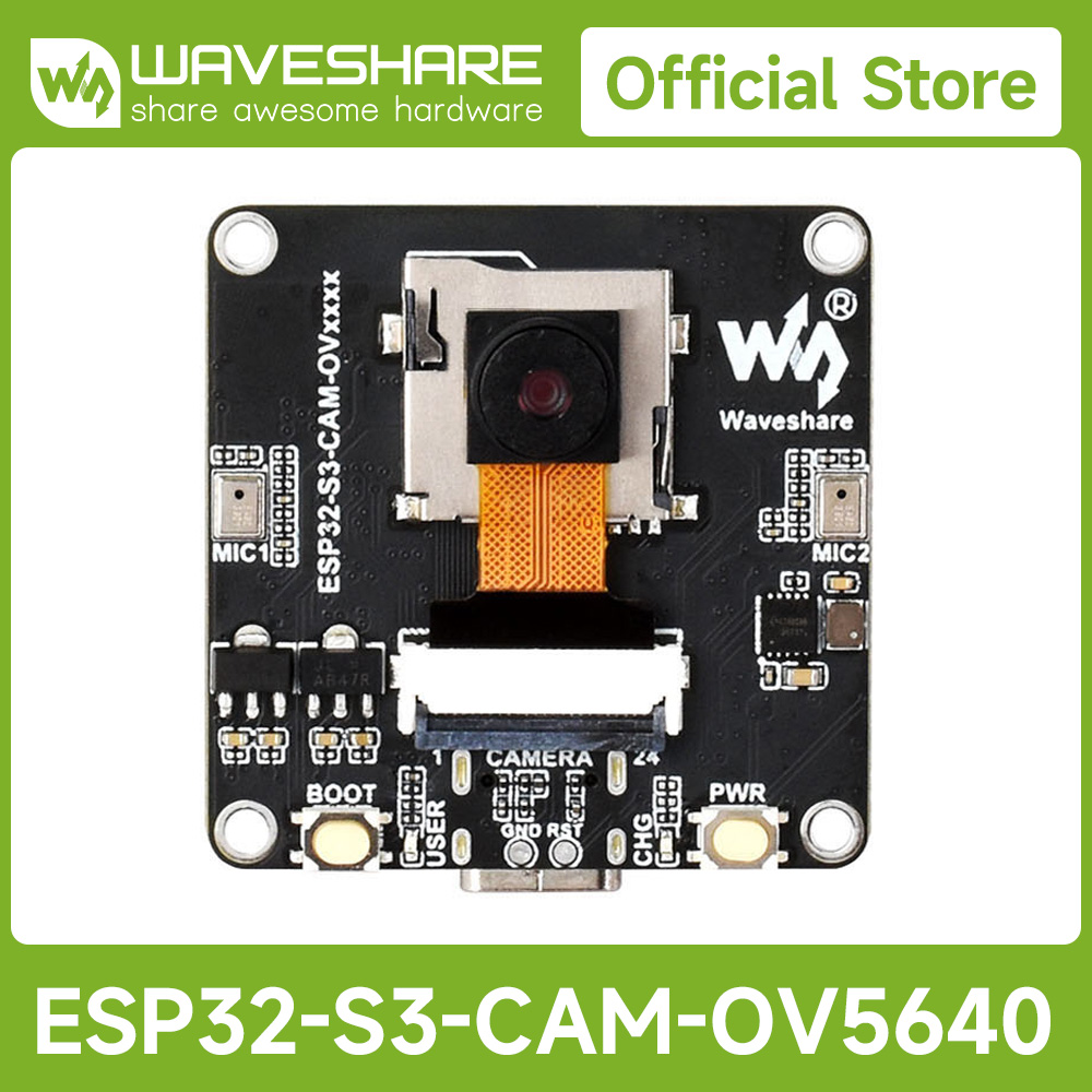 Esp32 Development Board - Waveshare ESP32-S3 AIoT 카메라 개발 보드,