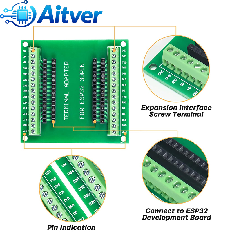 ESP32 30PIN 확장 보드 + 전원 보드 콤보 키 - Esp32 Uart Module 리뷰 및 가격