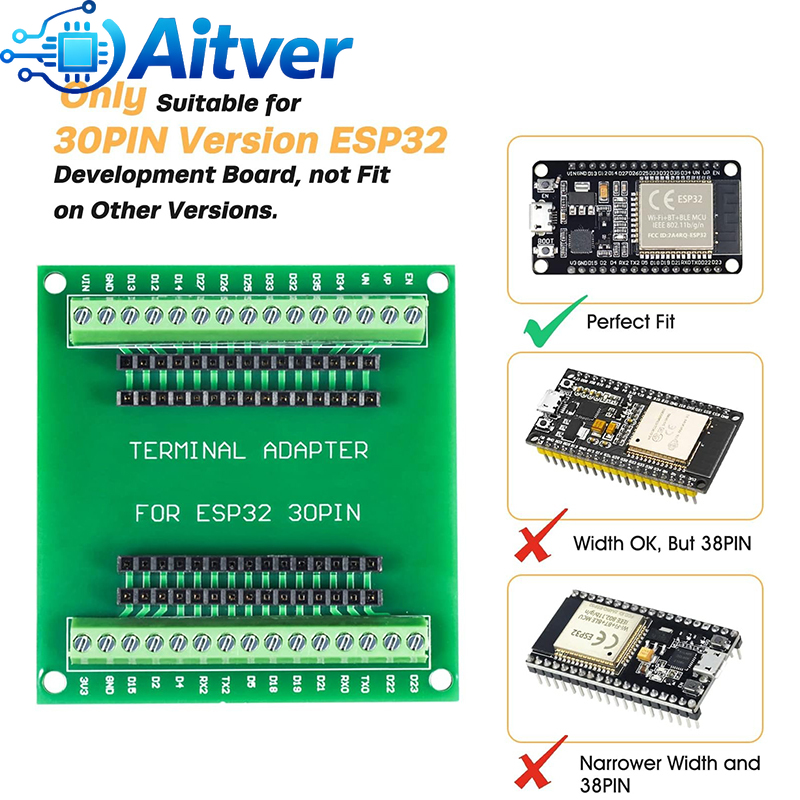 ESP32 30PIN 확장 보드 + 전원 보드 콤보 키 - Esp32 Uart Module 리뷰 및 가격