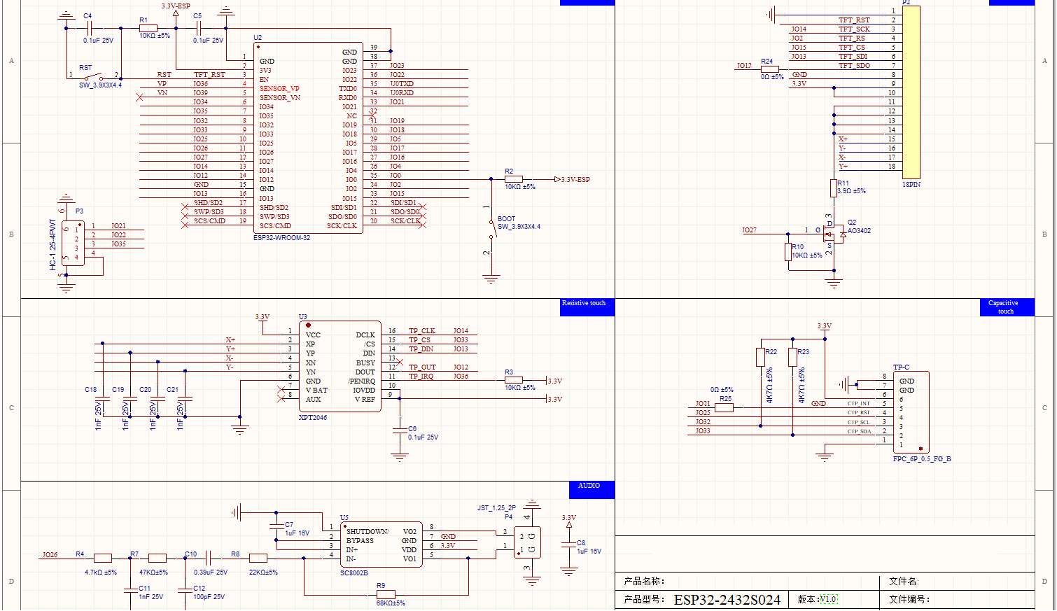 2.4인치 ESP32 디스플레이 WiFi+BT ESP3 - Esp32 Wifi Bluetooth Module 리뷰 및 가격