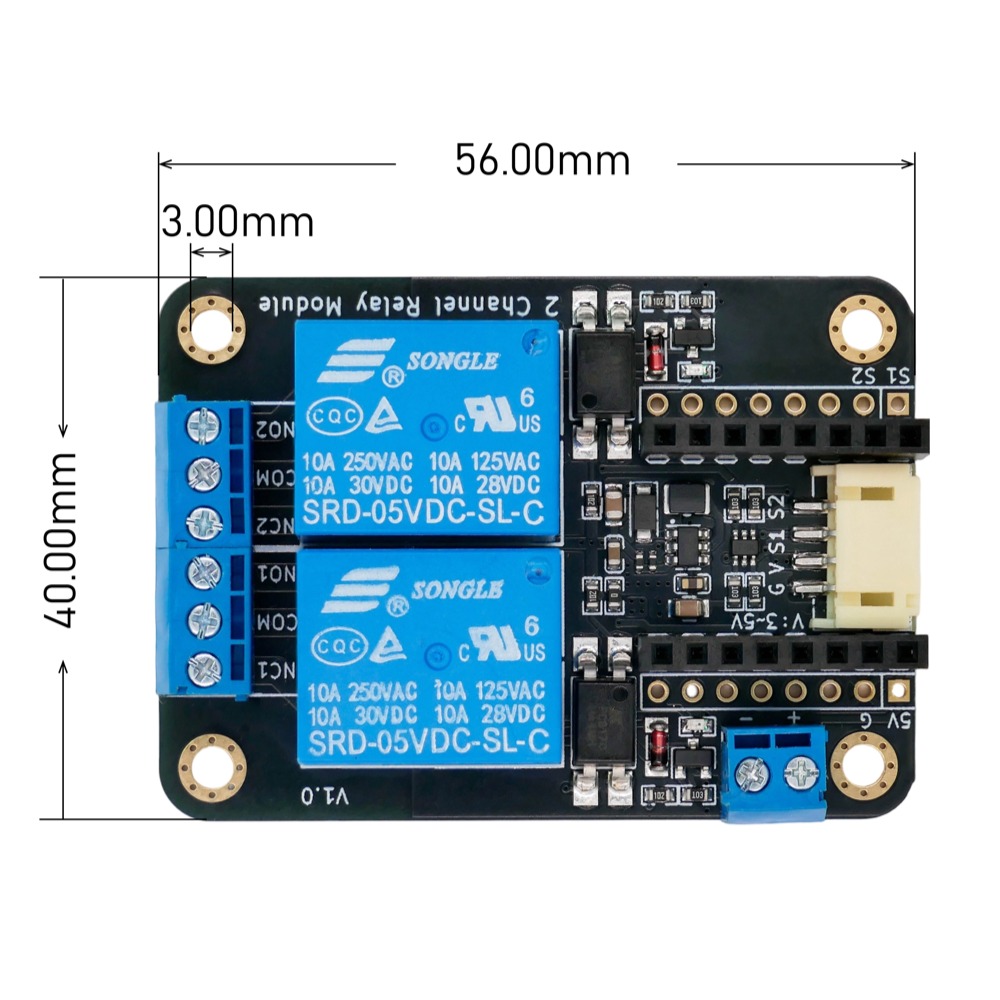 2채널 릴레이 모듈 입력5V 액티브 로우 트리거 광절연 - Esp32 Uart Module 리뷰 및 가격