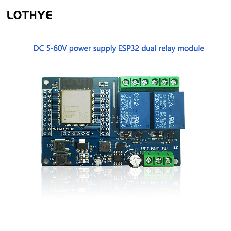ESP32 듀얼 채널 Wifi 블루투스 릴레이 모듈 보 - Espressif Esp32 리뷰 및 가격