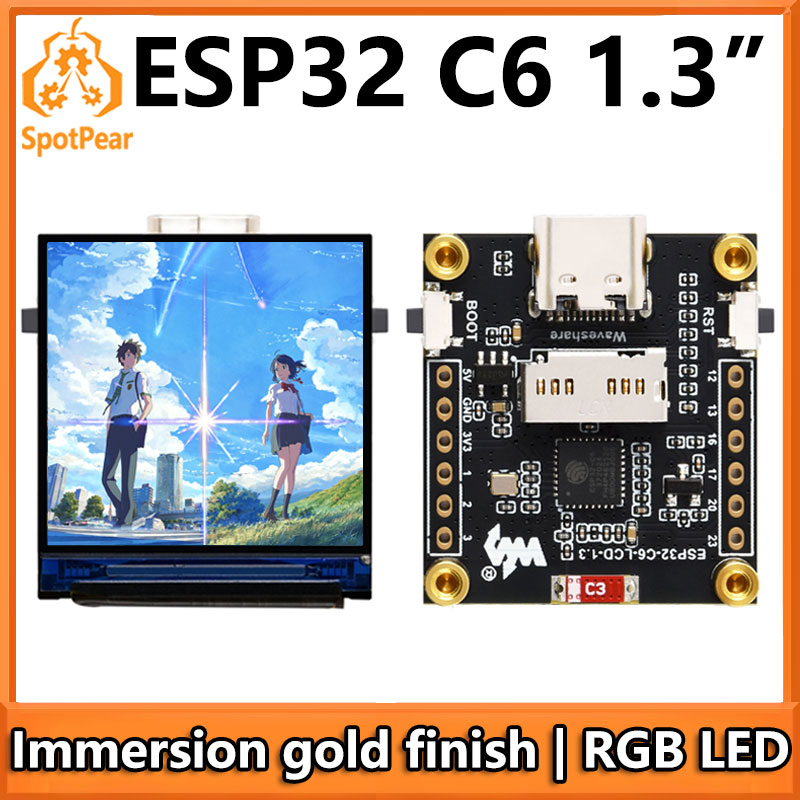 ESP32-C6 LCD 개발 보드 1.3인치 디스플레이 - Esp32 C6 리뷰 및 가격