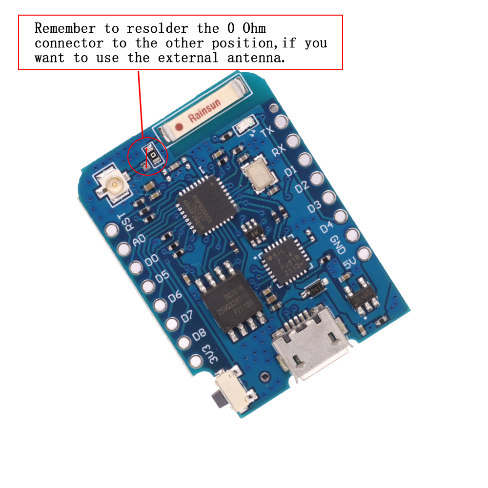 WeMos D1 Mini Pro V3.0 NodeMcu - Esp8266 Nodemcu 리뷰 및 가격