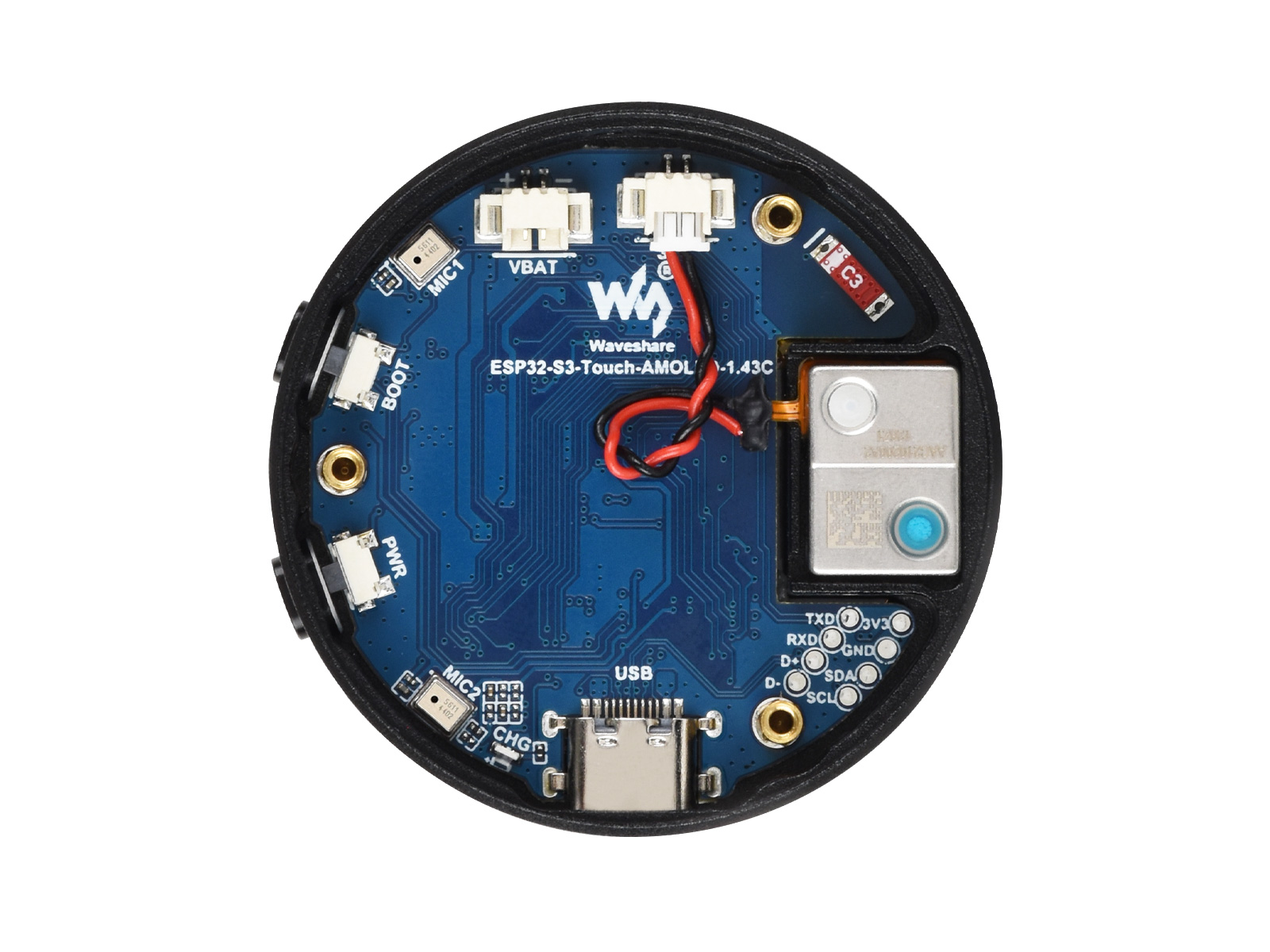 WaveshareESP32-S3 1.43인치 AMOLE - Esp32 Development Board 리뷰 및 가격