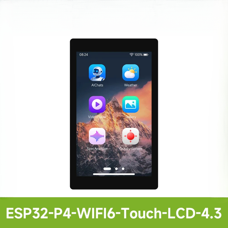 웨이브셰어 ESP32-P4-WIFI6 4.3인치 개발  - Esp32 P4 리뷰 및 가격