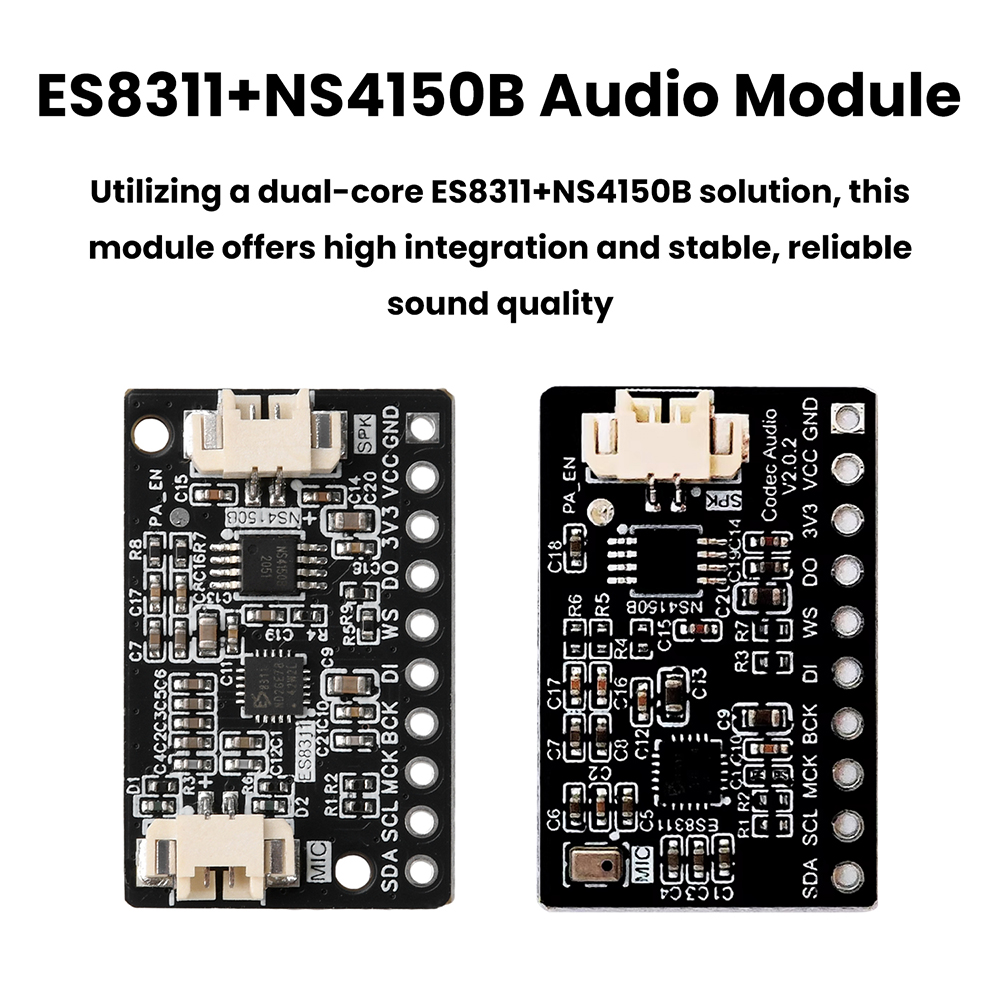 ES8311+NS4150B 디지털 오디오 증폭기 보드, - Espressif Esp32 리뷰 및 가격